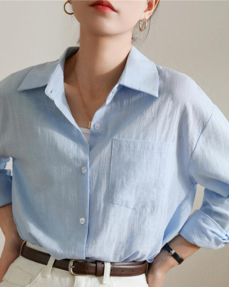 Camisa de lino Estate