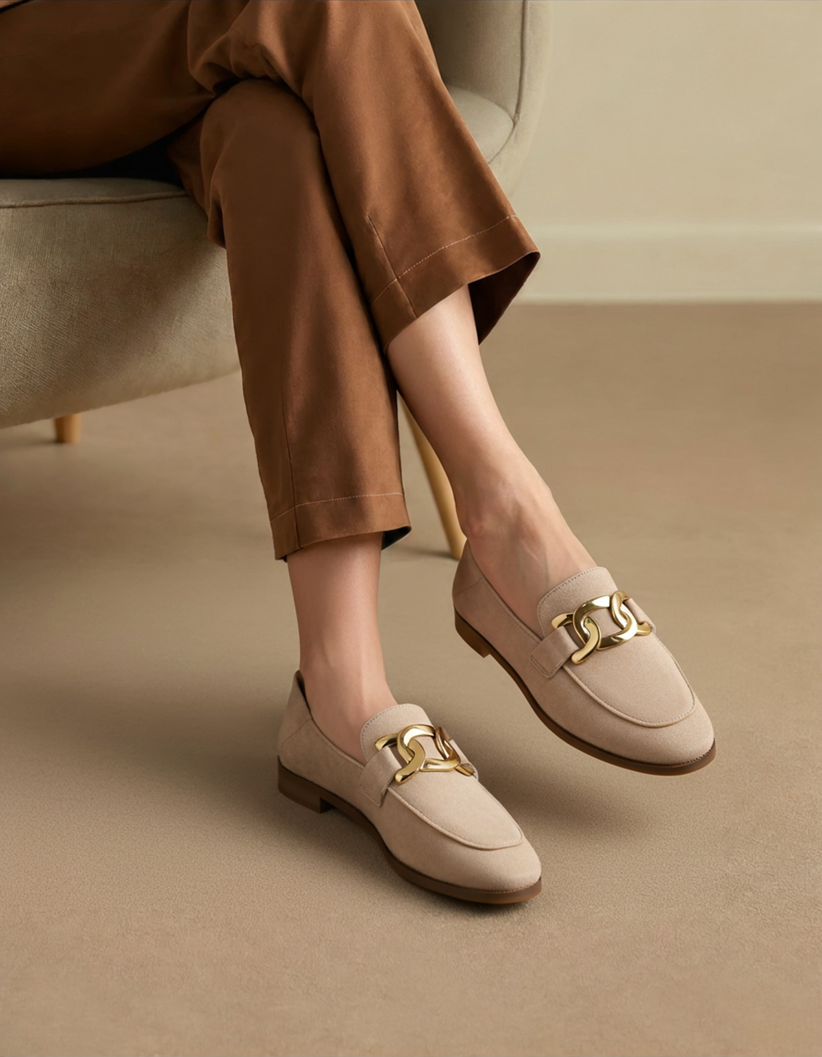 Mocasines de ante Duchess