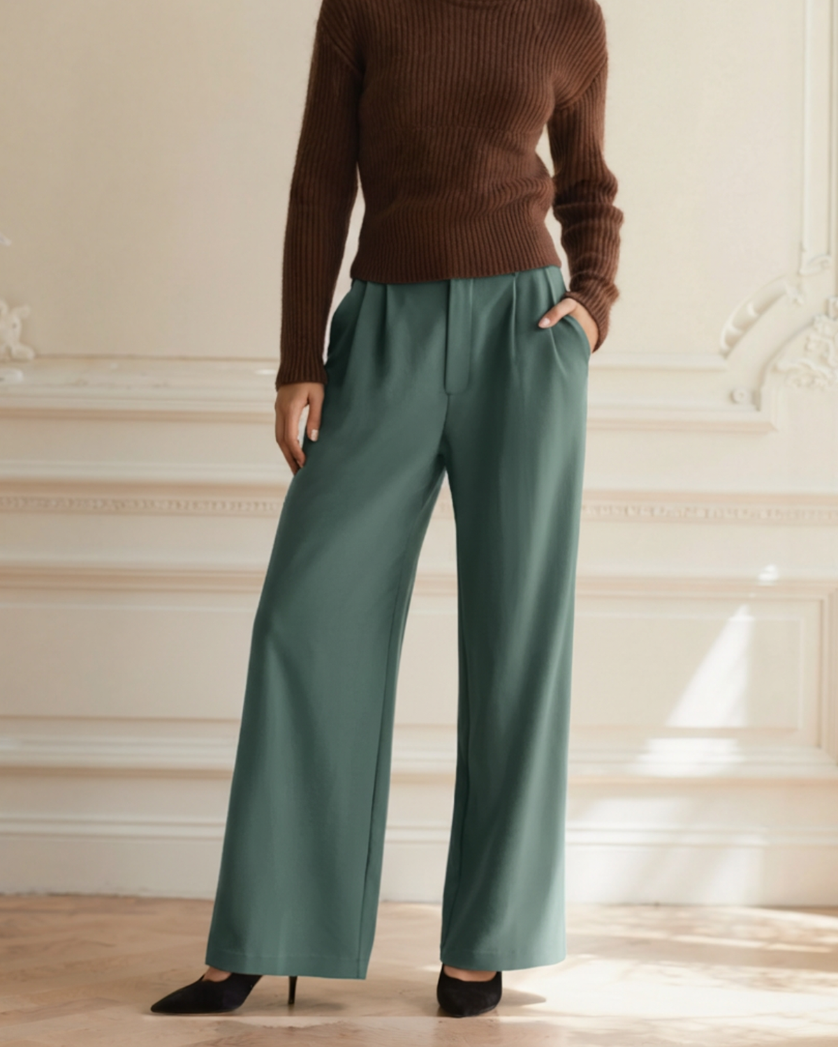 Serena — Pantalón de pierna ancha